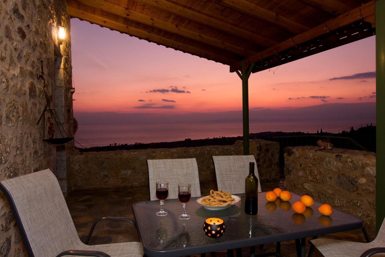 Stavroulas Stone House In Rigklia, Messinia 리글리아 외부 사진