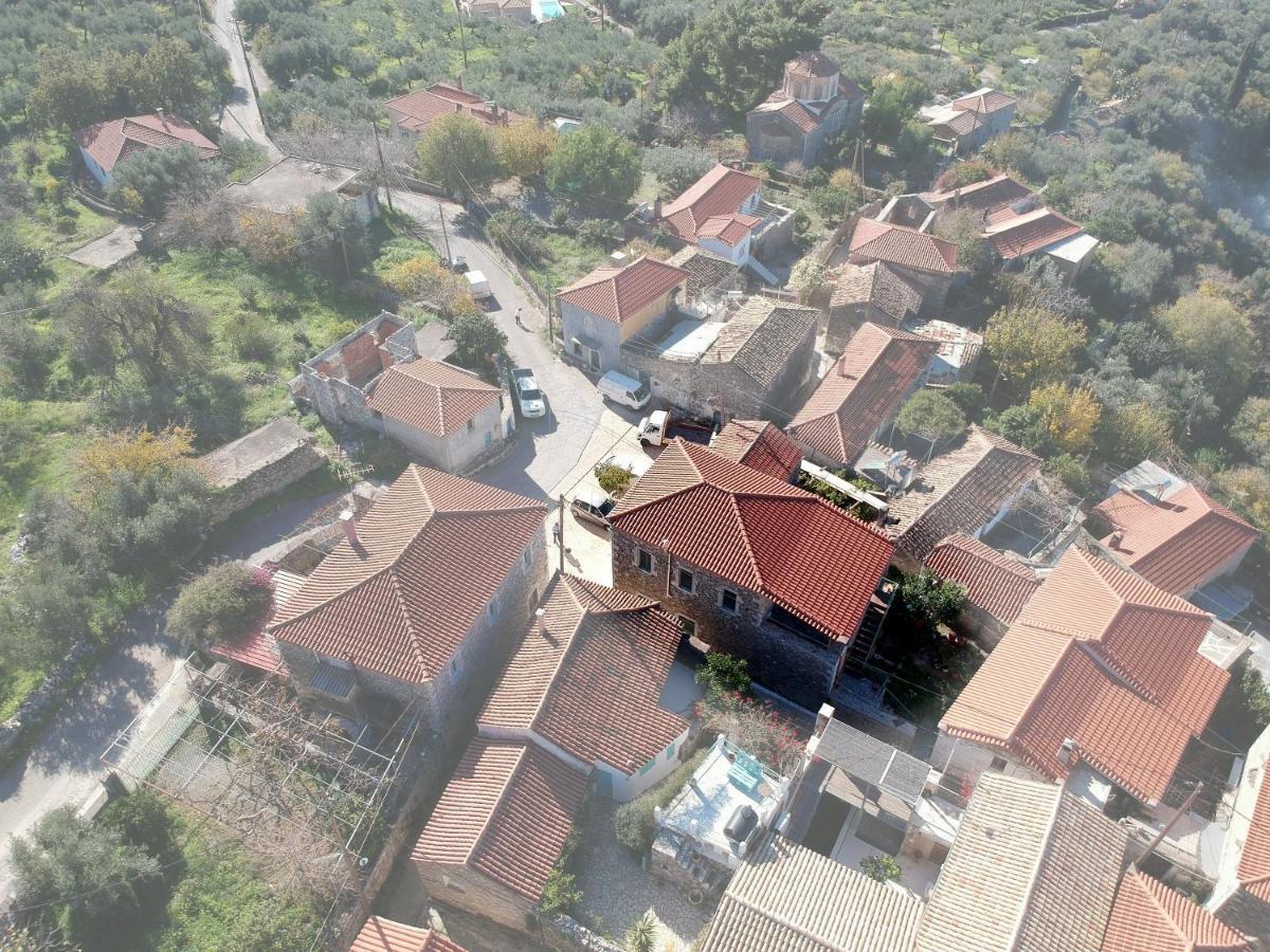 Stavroulas Stone House In Rigklia, Messinia 리글리아 외부 사진