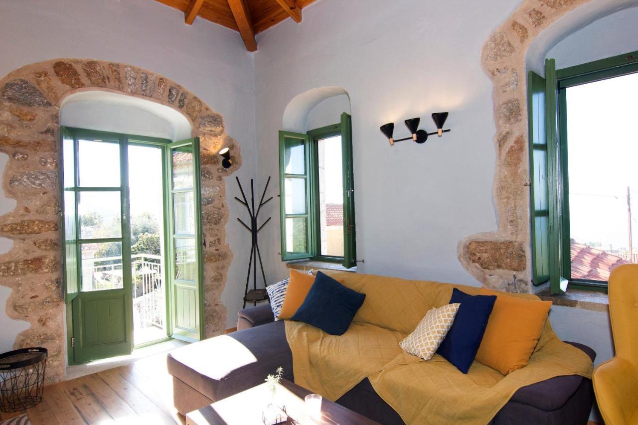 Stavroulas Stone House In Rigklia, Messinia 리글리아 외부 사진